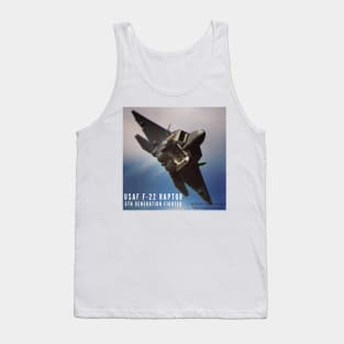 2-Sided F-22 Raptor Tank Top